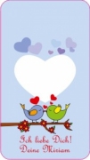 Galaxy S2 Cover Kissing Birds